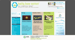 Desktop Screenshot of healthyhouseinstitute.com